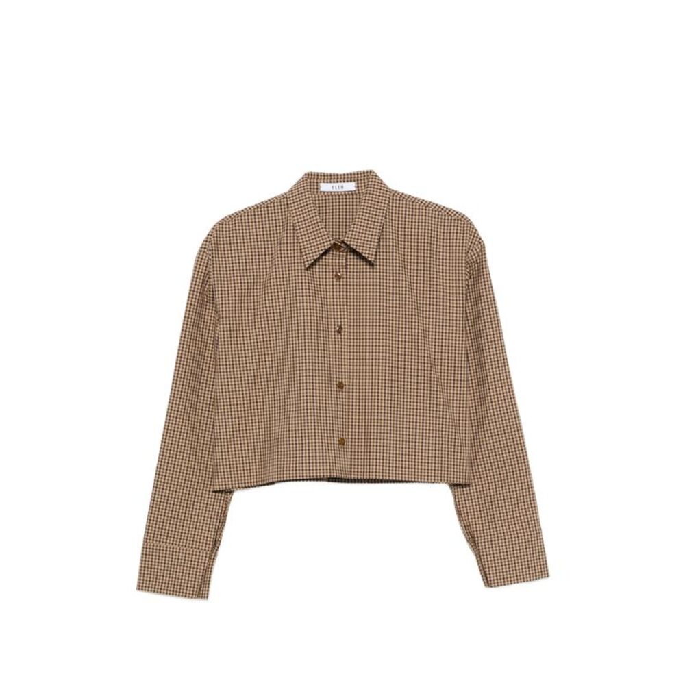 Eleh Brown Tops - Shirts Women